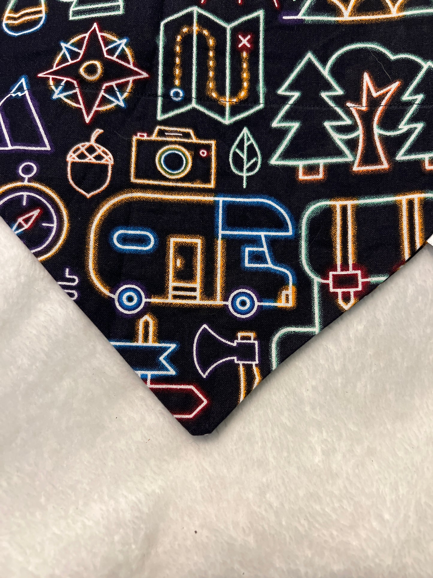 Neon Roadtrip Bandana