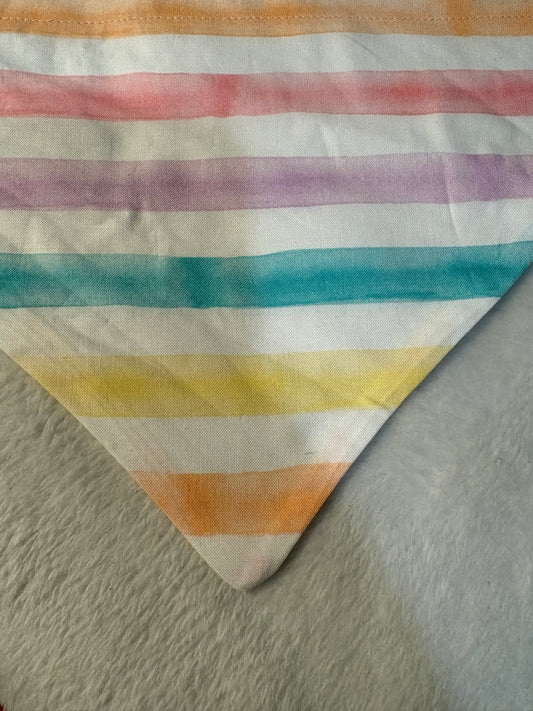 Watercolor Stripes Bandana