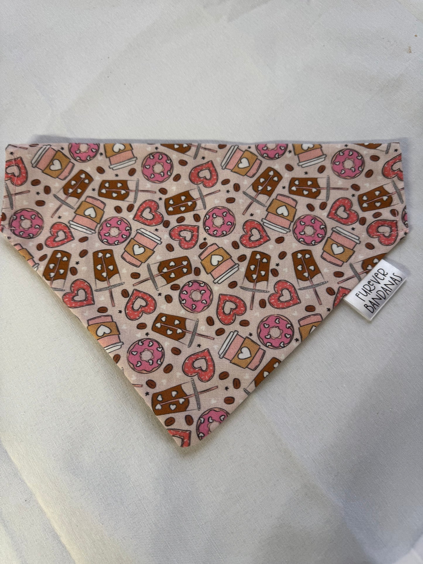 Heart Coffee & Donuts Bandana