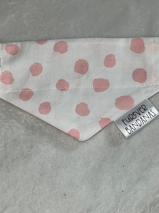 Pink dots Bandana
