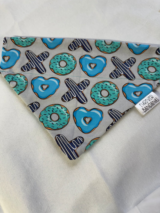 Blue Donuts Bandana