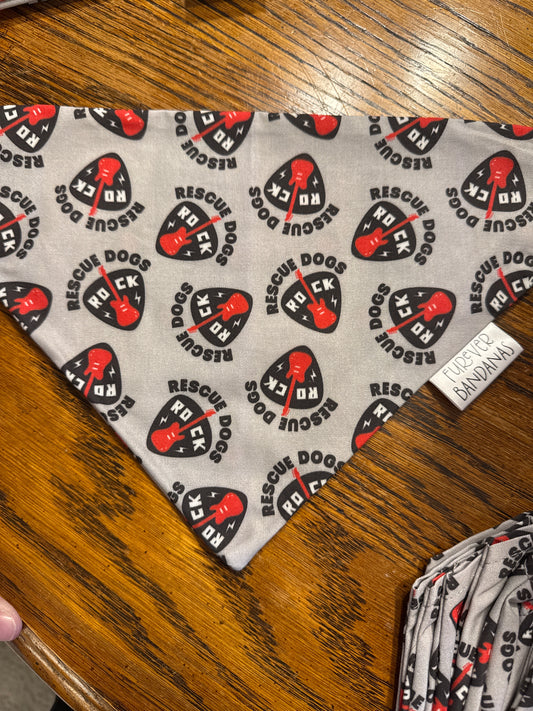 Rescue Dogs Rock Bandana