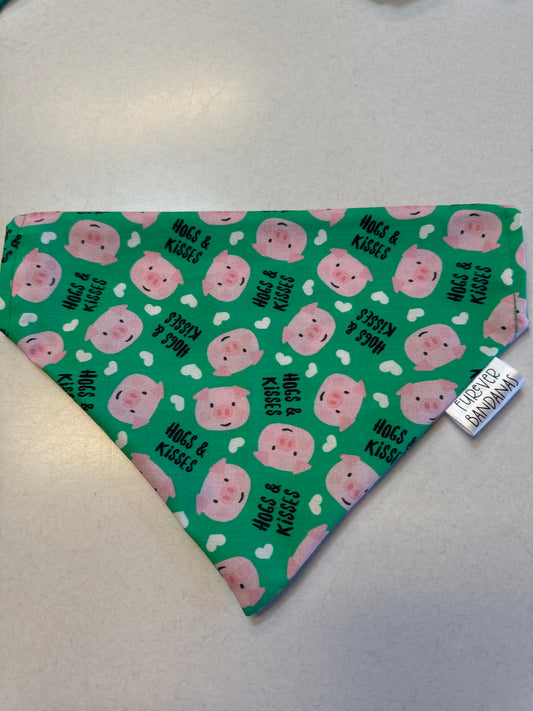 Hogs & Kisses Bandana