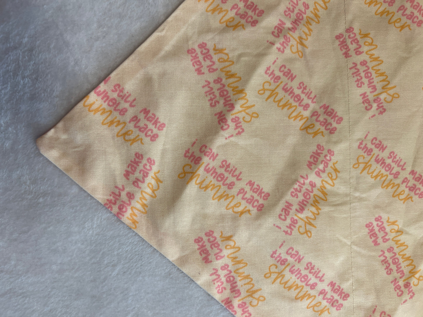 I can still make the whole place shimmer Bandana