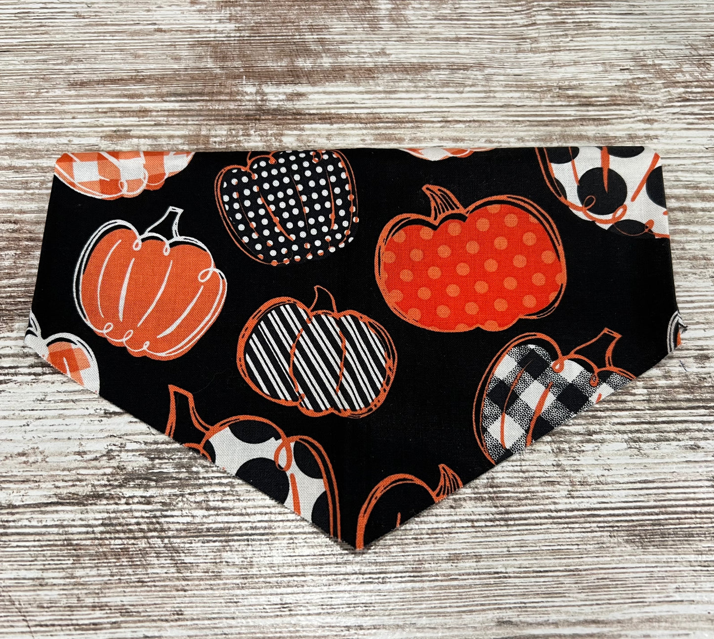 Patterned Pumpkins Bandana