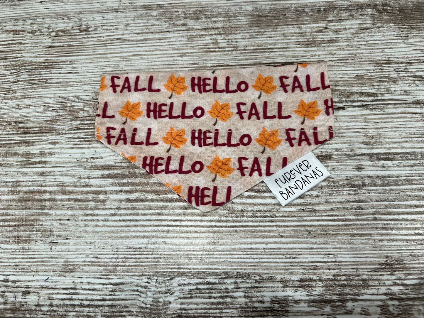 Hello Fall Bandana