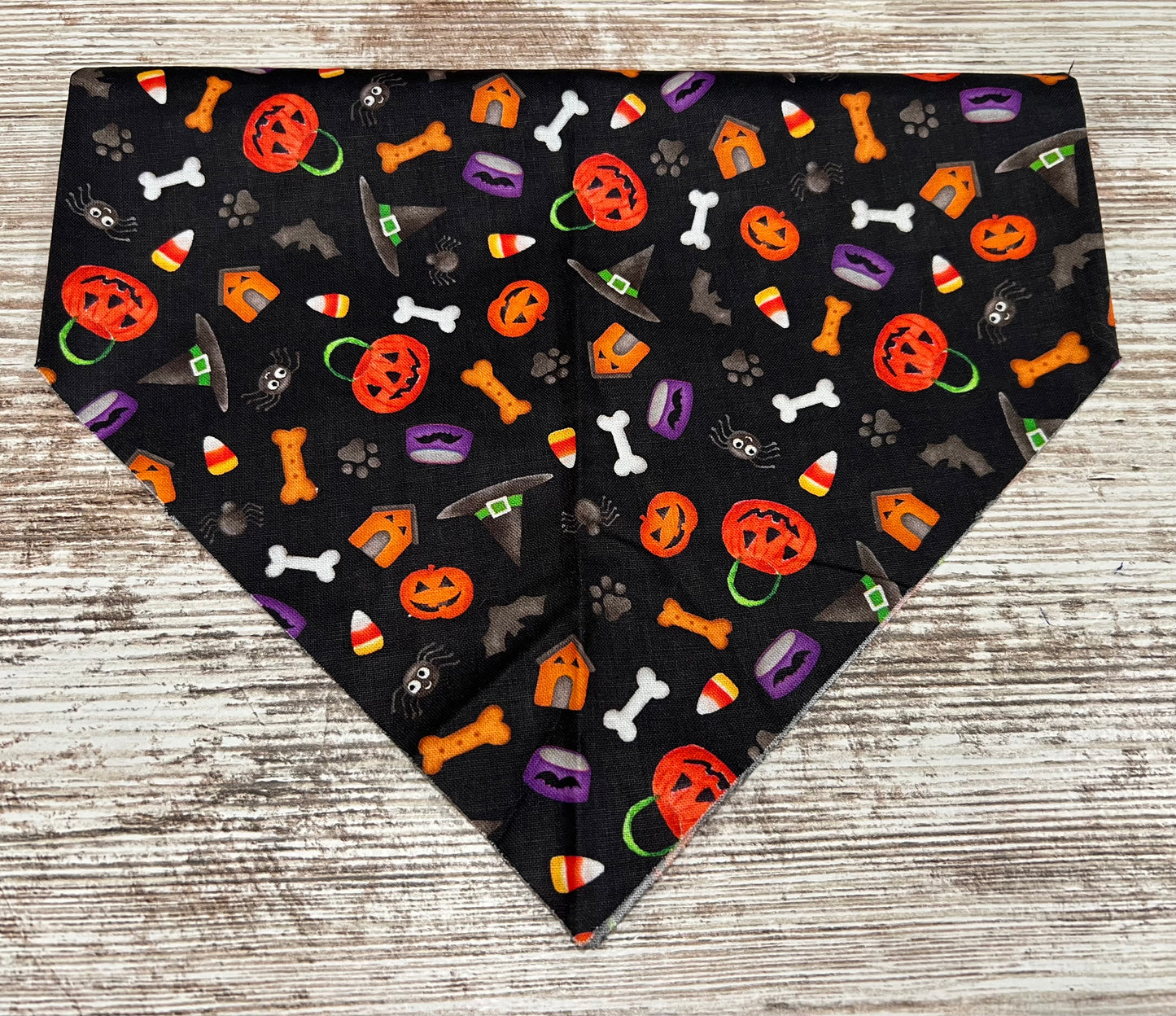 Doghouse Halloween Bandana