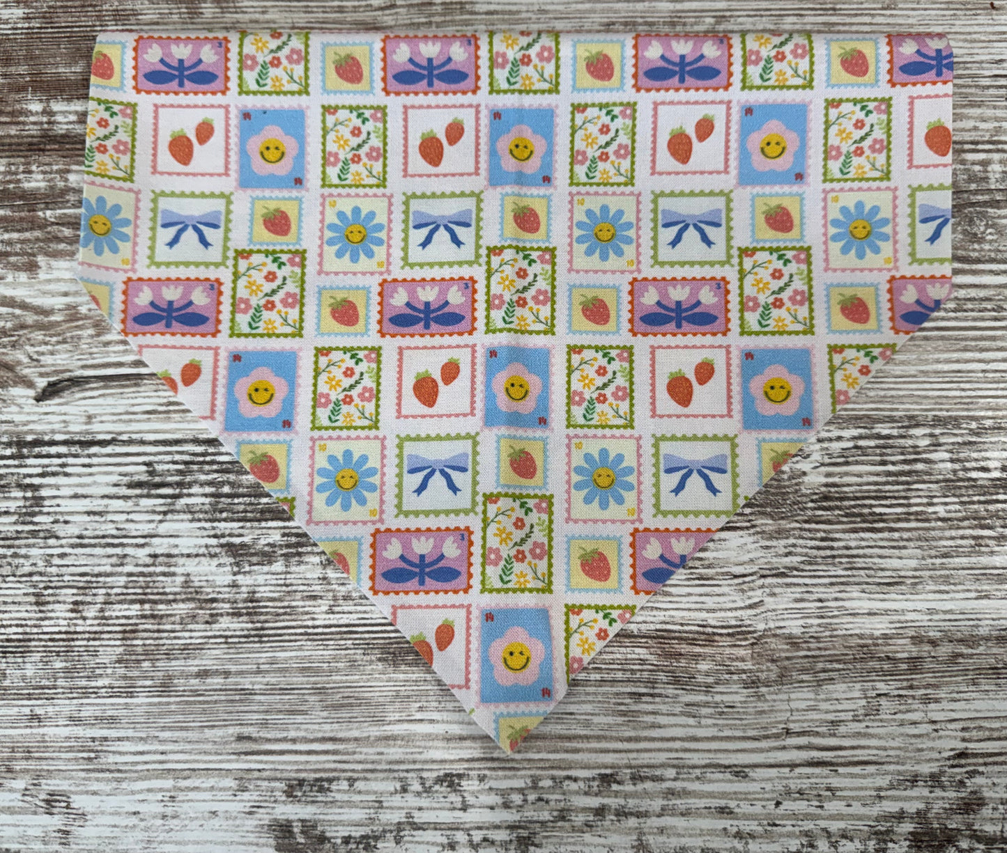 Floral Stamps Bandana