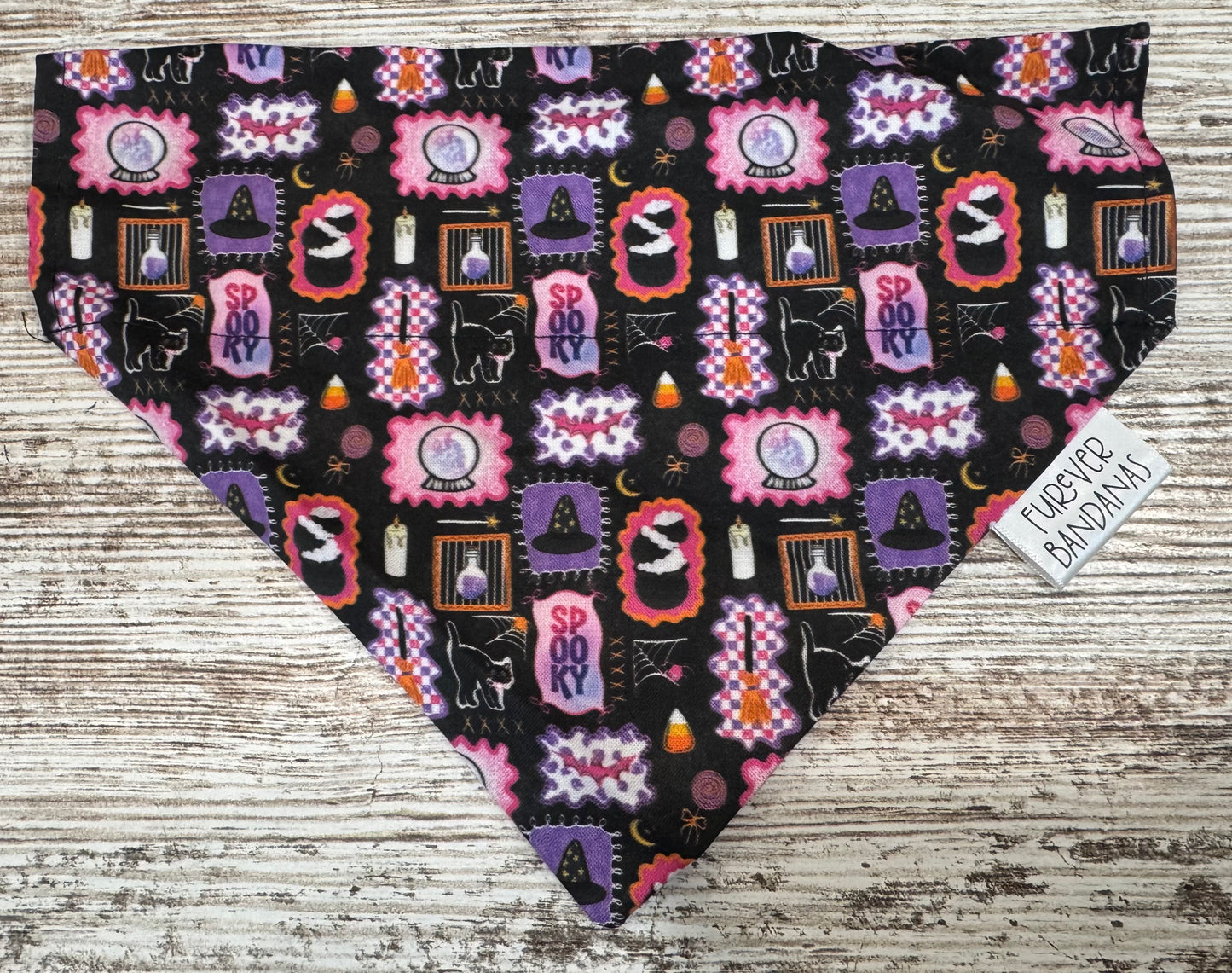 Pink/Purple Halloween Bandana