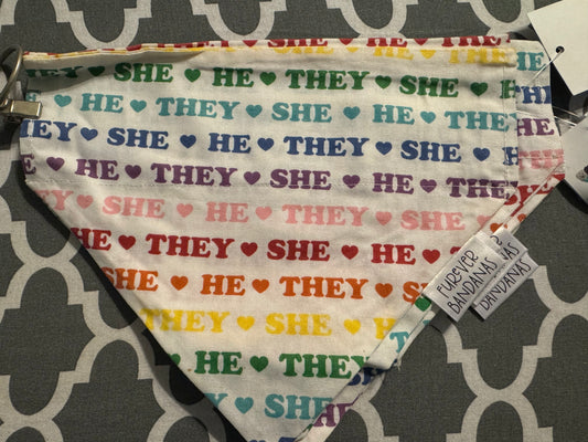 Pronoun Bandana