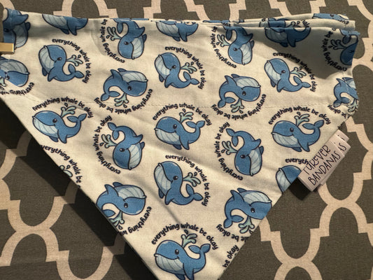 Whale Be Okay Bandana