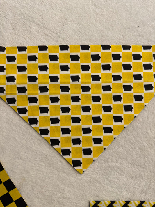 Iowa Check bandana