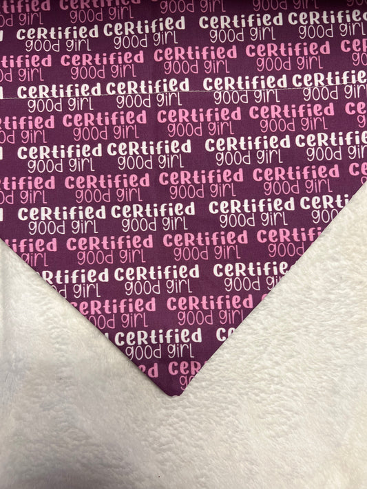 Certified Good Girl Bandana