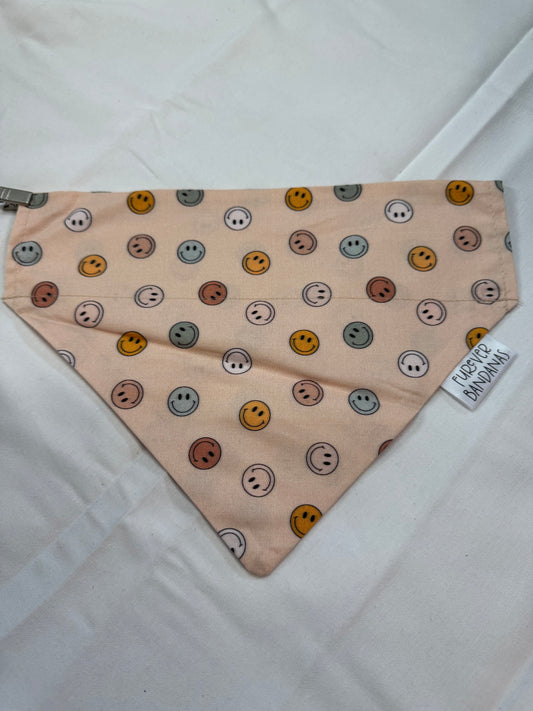 Neutral Smiley Bandana