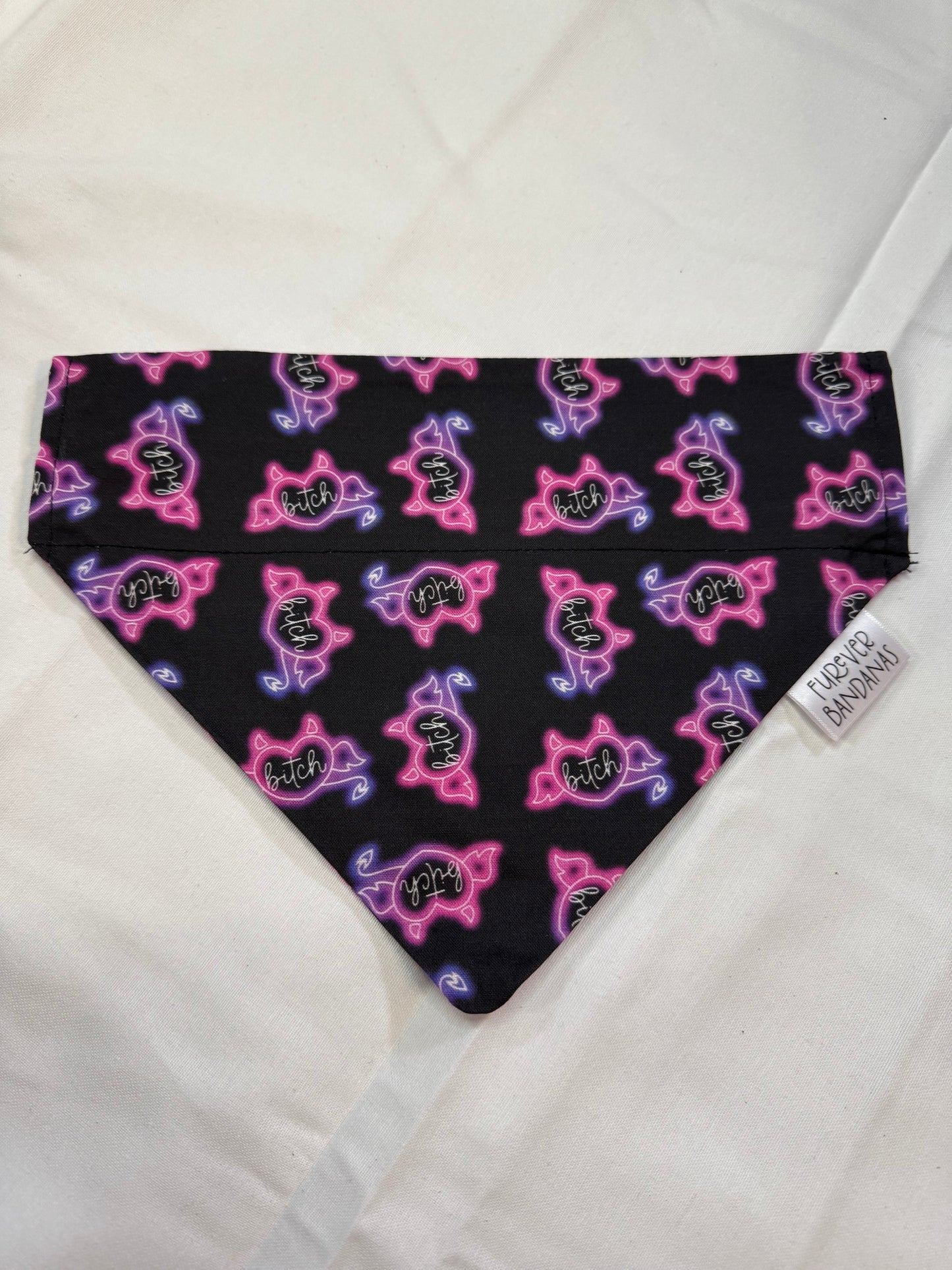 Devil Heart B*tch  Bandana