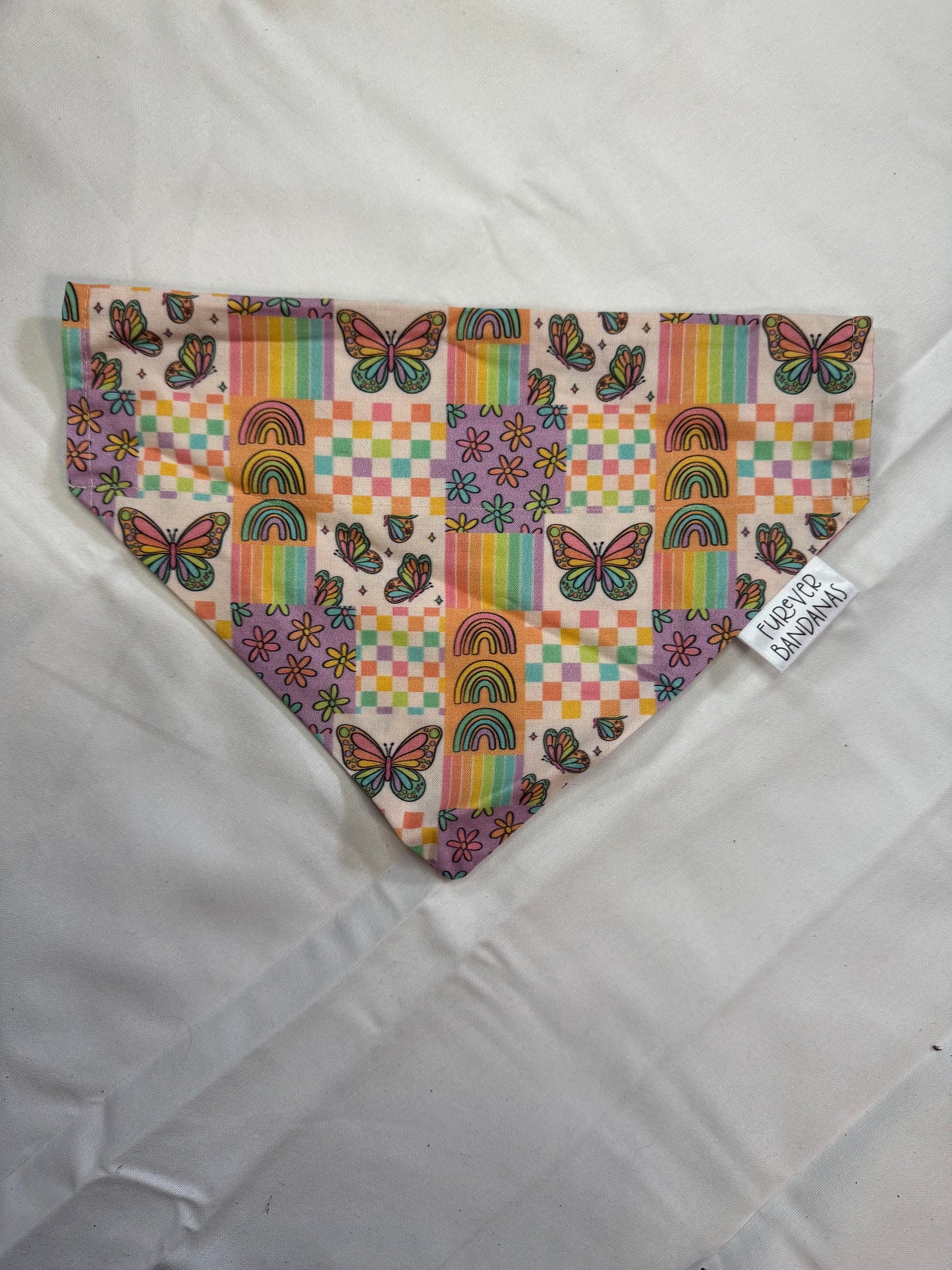 Butterfly Patchwork Bandana