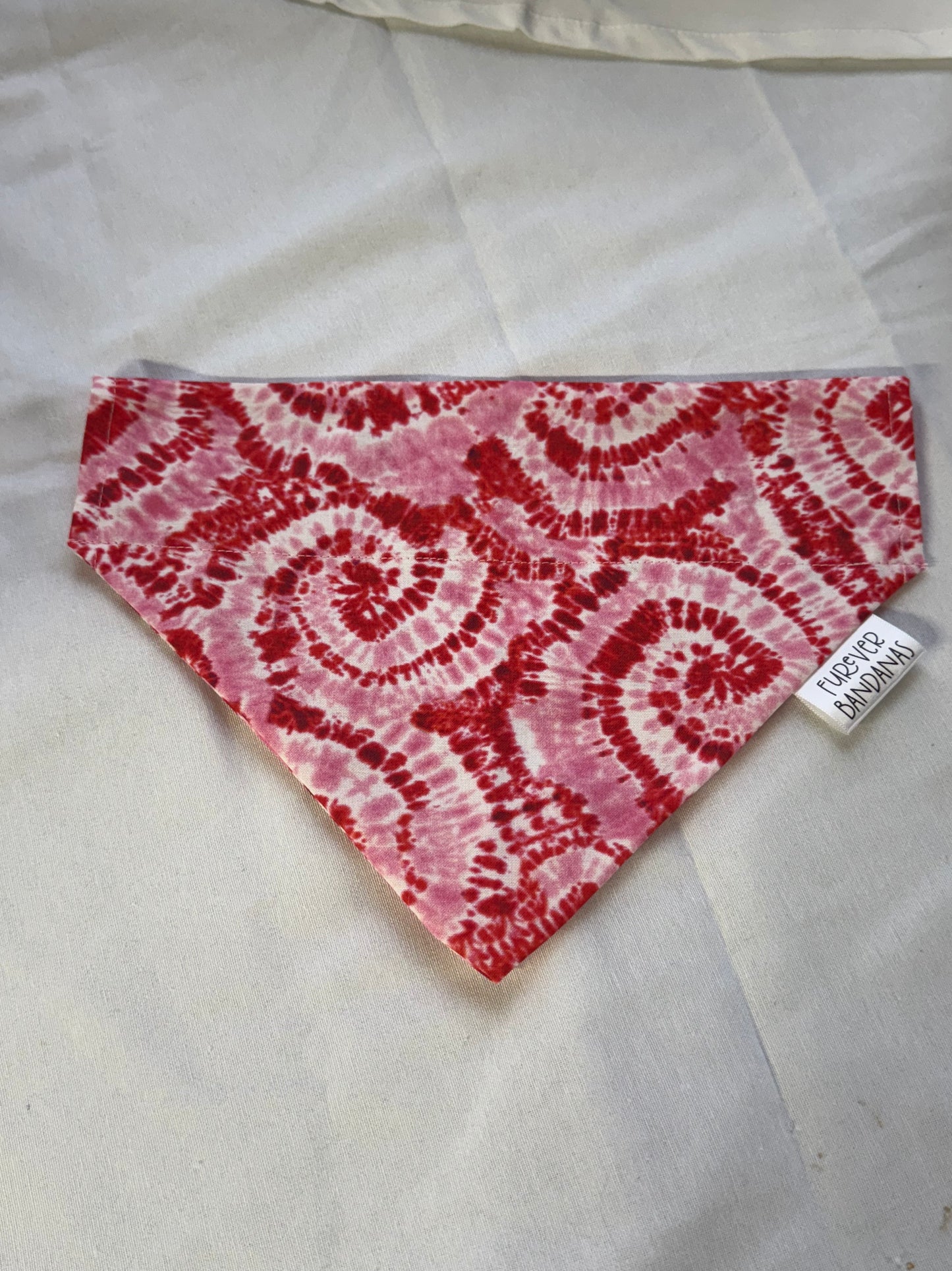 Valentines Day Tie Dye Bandana