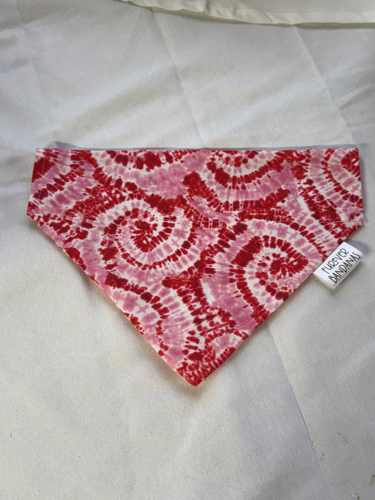 Valentines Day Tie Dye Bandana